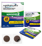 Hionfurt HMSDR2 64ct Motion Sickness Patches with Plant Essence - Lavender - Sea Sickness Patches for Cruise, Car, Airplane - No