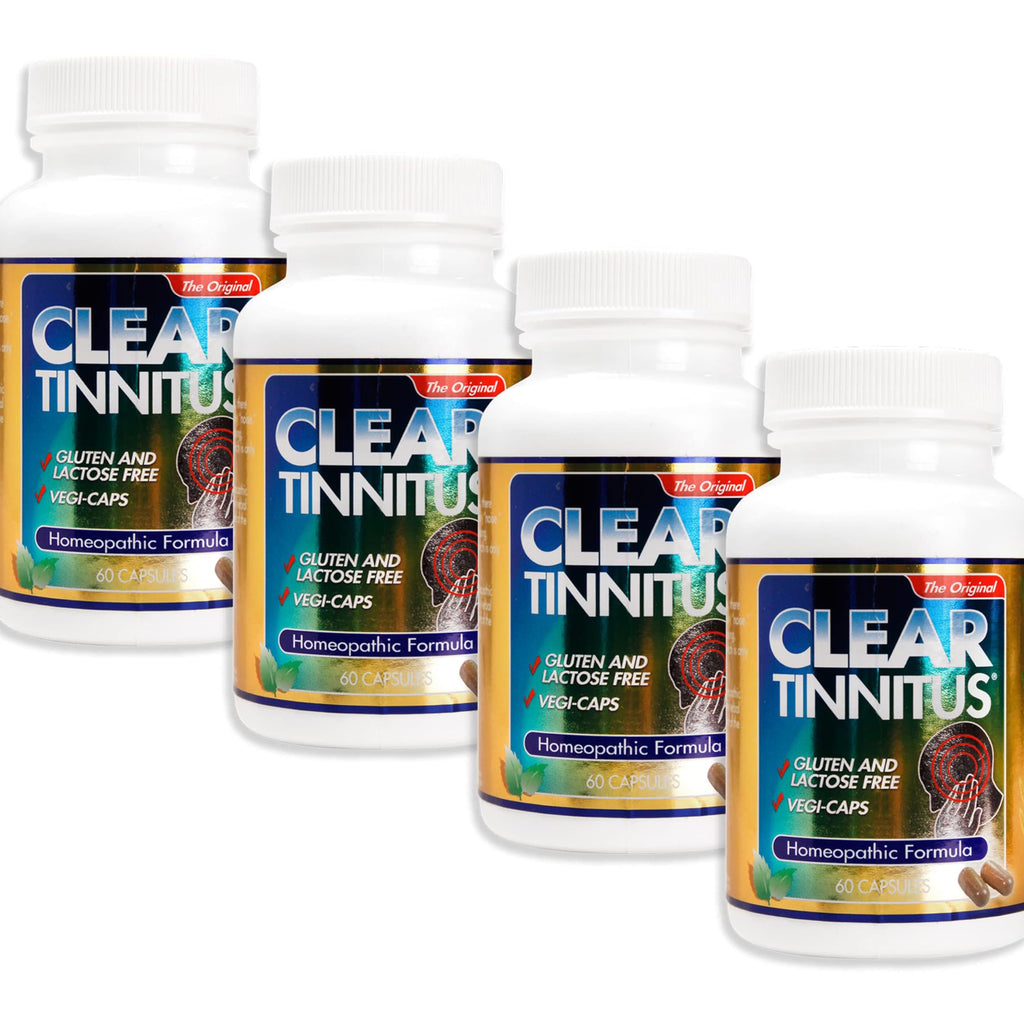 CLEAR PRODUCTS CLEAR TINNITUS, 60 CAP (4 Pack)
