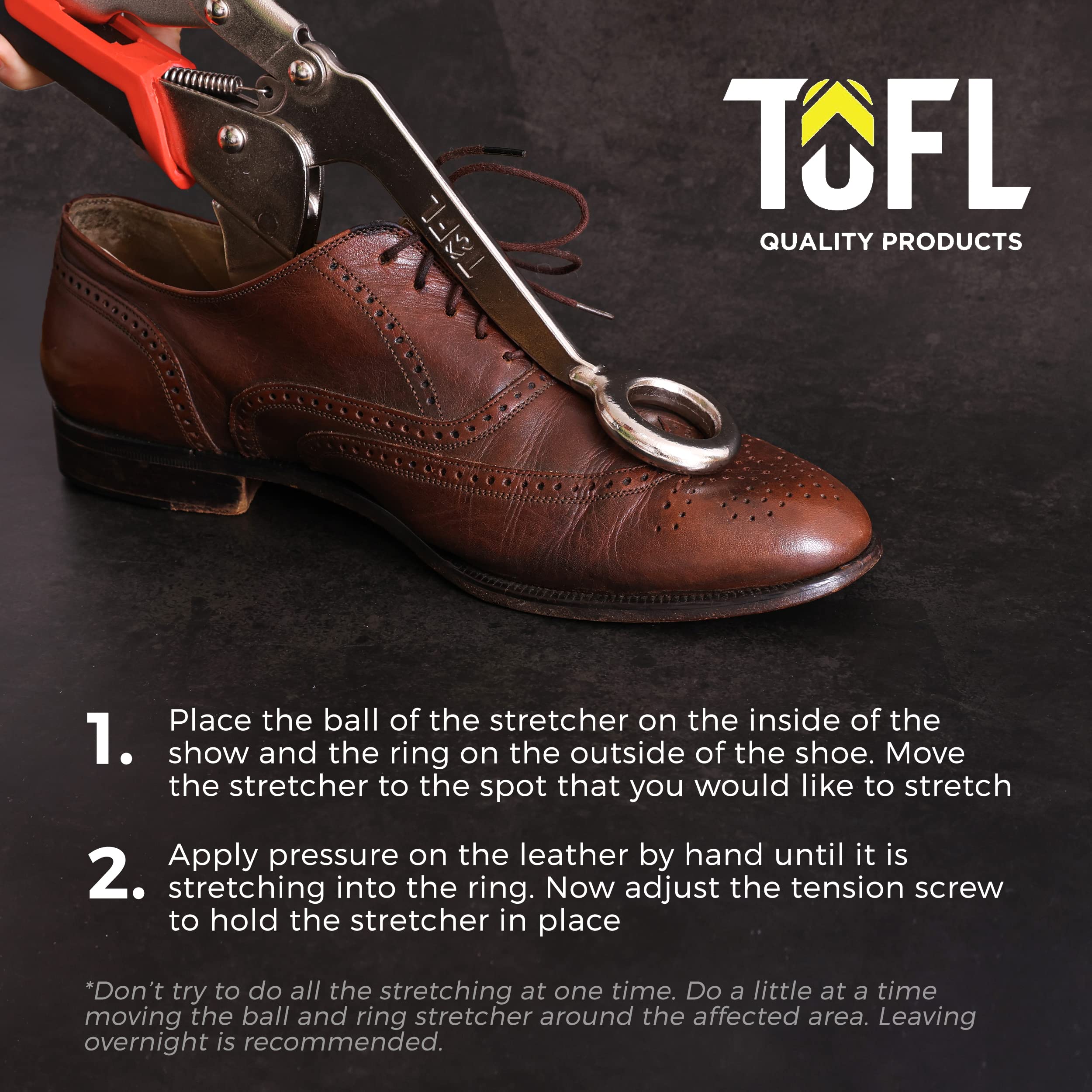 TOFL Bunion Pain Relief Shoe Stretcher - Heavy Duty Spot Stretcher for Bunions, Calluses, Corns, Hammer Toes & Claw Toes -