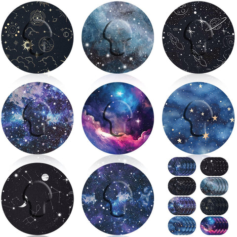 Geiserailie 32 Pack Freestyle Adhesive Patches Compatible with Guardian, Cgm Patches, No Glue in The Center of The Patch, Galaxy