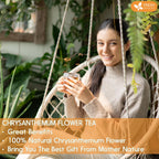 Premium Chrysanthemum Flowers, Chrysanthemum Herbal Tea, No Additives, No Caffeine, Vegan