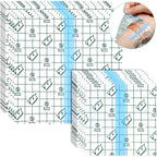 50 Pieces Shower Waterproof Patch Transparent Stretch Adhesive Bandage Waterproof Clear Adhesive Bandages Tattoo Protective Tran