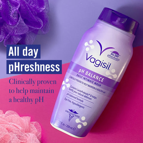 Vagisil Feminine Wash pH Balanced, Light & Fresh 12 oz (Pack of 5)