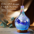 Porseme 3D Essential Oil Diffuser Cool Mist Humidifier Ultrasonic Aromatherapy Diffuser,150ml Last 6h,Auto Shut-Off,Air Refresh,