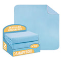 DAHAPYBOO Washable Underpads, 36x36 2 Pack Incontinence Bed Pads, Heavy Absorbency Reusable for Elderly, Kids, Adults and Pets, 