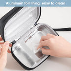 ProCase Travel Case for NeilMed Sinus Rinse Packets, Carrying Bag for Maoever Neti Pot Nasal Rinse, Portable Case for Sinus Rins