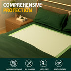 MILDPLUS Disposable Bed Pads 40X40 Extra Large Pee Pads for Incontinence 140 Gram Heavy Duty Super Absorbent Underpads Waterproo