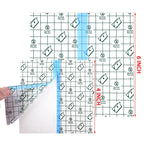 50 Pieces Shower Waterproof Patch Transparent Stretch Adhesive Bandage Waterproof Clear Adhesive Bandages Tattoo Protective Tran
