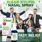 Xlear Dry Nose Relief Kit, All Day Dry Nose Rescue Kit Including Xlear Nasal Spray with Xylitol, Xlear Rescue Nasal Spray, Xlear