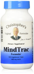 Dr. Christophers Formulas MindTrac Herbal Capsules, 100 Count