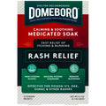 Domeboro Medicated Soak Rash Relief (Burows Solution), 12 Count (Pack of 1) - Packaging May Vary