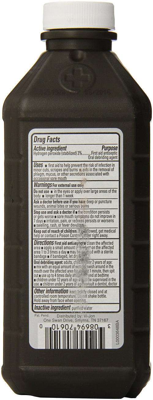 Hydrogen Peroxide Antiseptic Solution 16 Fl. Oz (Pack of 1)
