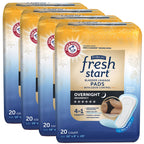 FitRight Fresh Start Postpartum and Incontinence Pads for Women, Overnight Absorbency (80 Count) Bladder Leakage Pads with The O