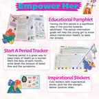 First Period kit for Girls | 22 PC Period Packs for Young Girls First Time | First Period Gift for Teen Girls with Sanitary Pad