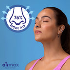 AIRMAX Nasal dilators for Sleeping - 76% More Airflow - Anti Snore Device - Breathe Freely Through The Nose - Sinus Relief, Slee