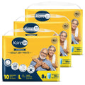 Karein Overnight Adult Diaper Pant L Size, Large, Waist (90120 Cm 3547), 30 Unit, Long Protection Hour, Unisex, Quick & Even