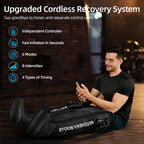 YINGGG Leg Compression Massager with Heat, Cordless Recovery System for Improved Circulation and Fast Recovery, Professional Foo