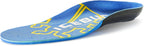 Icebug Unisexs Fat Cushion Support Insole Flex Technology, Blue High Arch, M 4/W 5.5-6