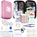 276PCS Small Travel First Aid Kit Supplies for Business, First Aid Emergency Set Backpacking Essentials Items Trauma Survival Ki
