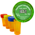 TimerCap Automatically Displays Time Since Last Opened - Built-in Stopwatch Smart Pill Bottle Cap Medication Reminder Case ( Qty
