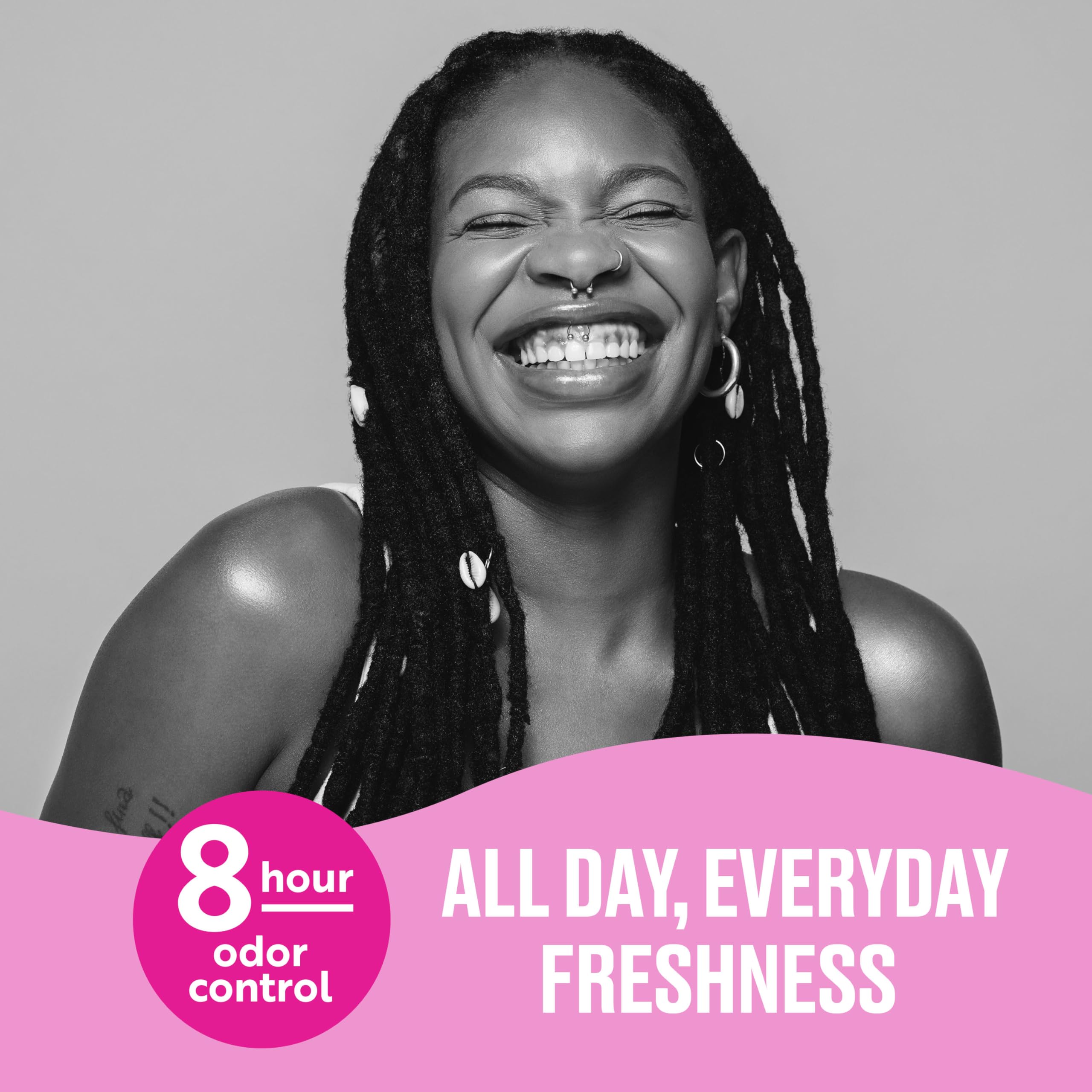 Carefree Body Shape Pantiliners, Extra Long To Go Unscented, 36 ct