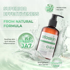 Atoskin Shower & Serum - for Eczema, Psoriasis, Dry, Itchy Skin - with RicoBio JA7 is a Natural Herbal Extract.