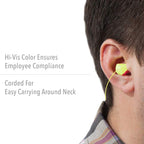 Howard Leight, HOWLL30, Airsoft Corded Foam Ear Plugs, 100 / Box, Multi