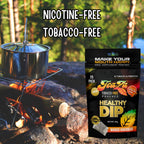 Teaza Energy Pouches Tobacco Alternative Nicotine Free Dip, Smokeless Alternative Snuff Healthy Dip, Mango Habanero (8 Pack) Tob