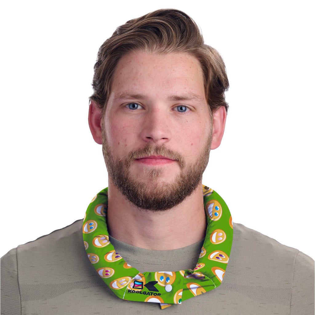 KOOLGATOR Evaporative Cooling Neck Wrap - Keep Cool in The Heat, Summer Cooling Accessories, Long Lasting, Reusable & Breathable