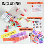 HIONXMGA Positive Messages in a Bottle (60+ Positive Affirmations),Self Care Gifts for Women Men Stress Relief Get Well Soon,Sel