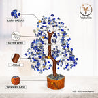 Lapis Gem - Lapis Lazuli Chakra Tree, Crystal Tree, Money Tree, Chakra Tree of Life, Healing Stone, Arbol De La Vida, Gemstones