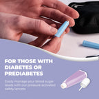 ReadyLance, Pressure Activated Safety Lancets, 100 Lancets, 30Gx1.6MM, Purple