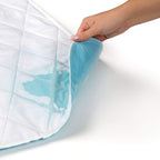 PharMeDoc Washable Bed Pads for Incontinence, Leak Proof and Slip Resistant Pee Pads - 52 x 34 inches - Mattress Protector Bedwe