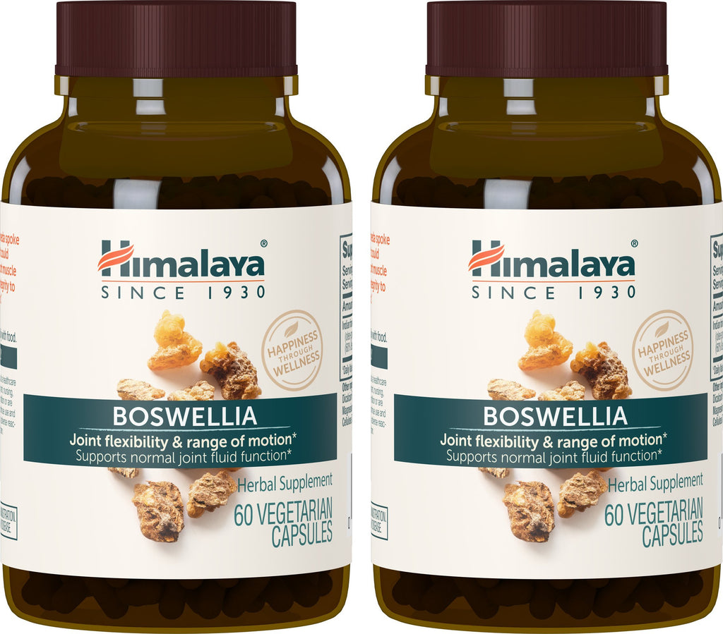 Himalaya Boswellia, Joint Support for Mobility and Flexibility, Promotes Tissue Preservation, 250 mg, 60 Capsules, 1 Month Suppl