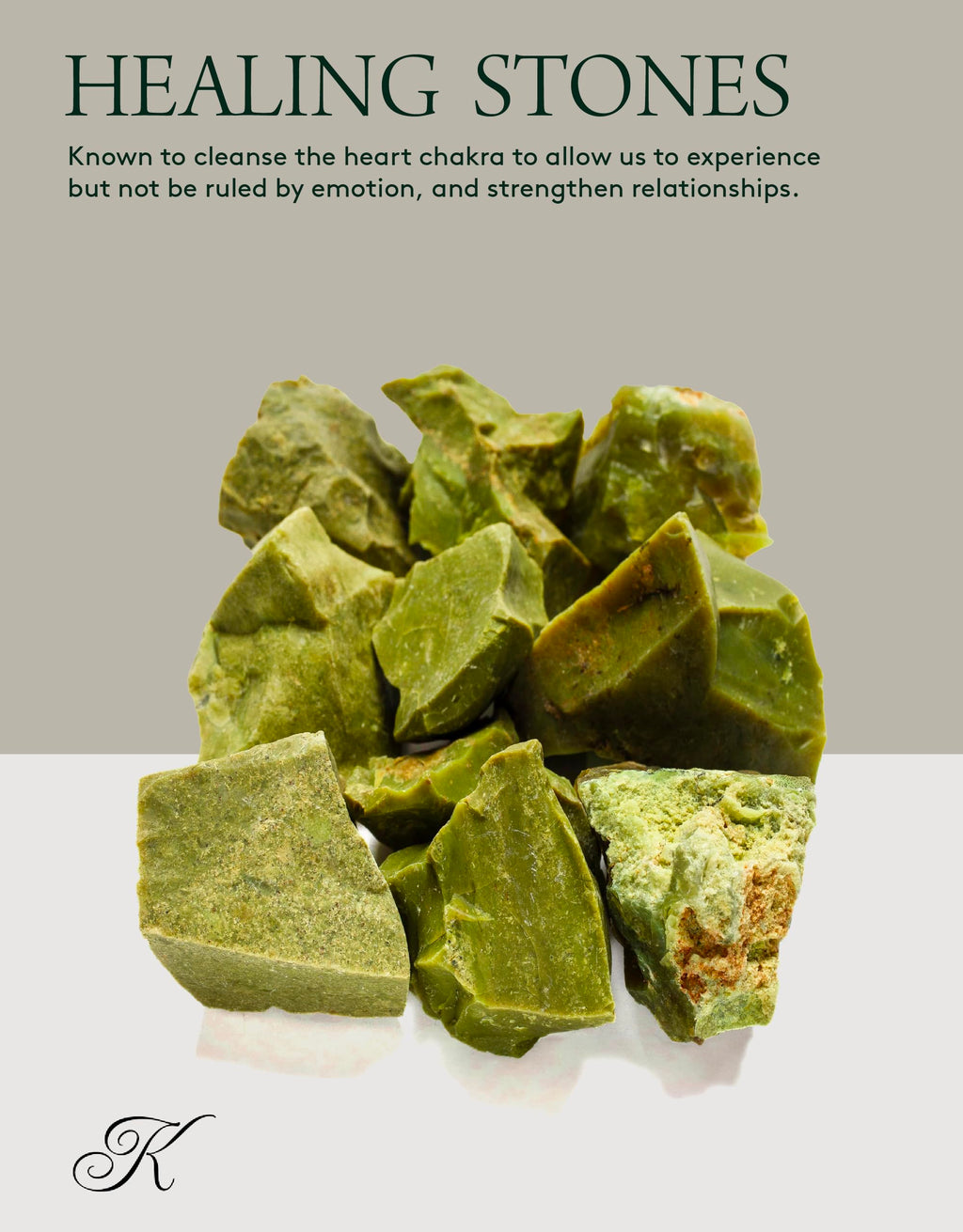 KALIFANO Rough Green Opal 10 Stone Bulk Bundle with Healing & Calming Effects - AAA Grade High Energy Raw Opalo Verde - Reiki Cr