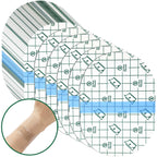 Nuanchu 100 Pieces Stretch Adhesive Bandages Large Waterproof Adhesive Dressing Bandages Transparent Protective Dressing Tape Fi