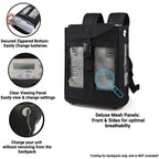 O2TOTES Ultra Lightweight Backpack Fit For Inogen One G3 & OxyGo (Patented Design) (black) Lightweight at under 14 ounces, Backp