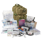 Luminary Tactical Trauma Kit Fully Stocked First Aid Kit Backpack EMS/EMT First Responder Medical Bug Out Bag for Preppers Profe