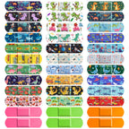 Sublaga 300 Pcs Adhesive Bandages, 33 Styles Kids Cartoon Bandages, Flexible, Colorful, Waterproof, Breathable, Protect Scrapes