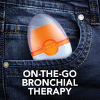 SinuCleanse Inhalo Bronchial Dry Salt Inhaler, 100% All-Natural Salt Crystals Help You Breathe Easier, 1 Portable Respiratory In