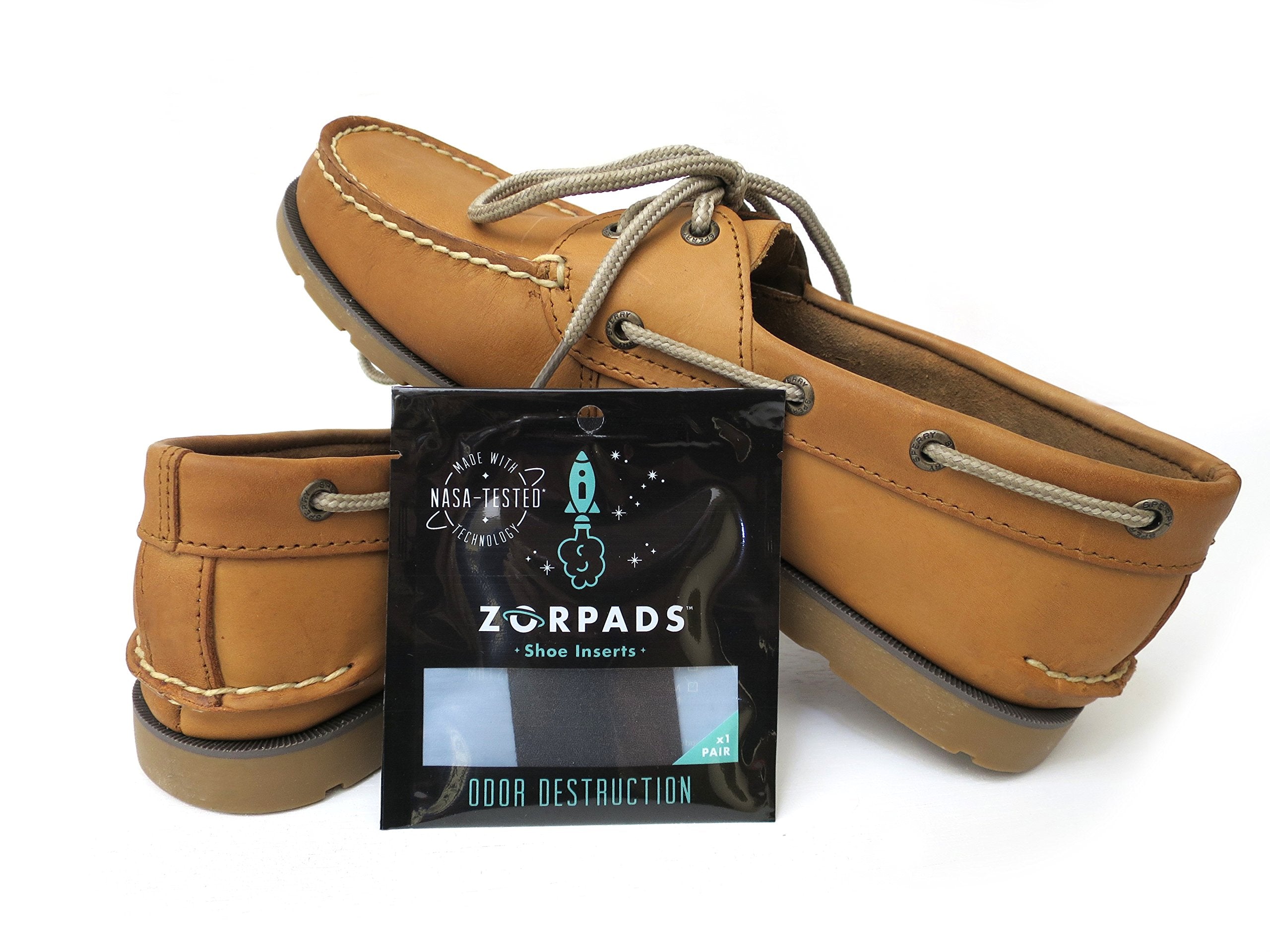 Zorpads Odor Eliminating Shoe Inserts Five Pairs - As Seen on Shark Tank