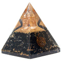 Zenfulstone Shungite Orgonite Pyramid For Energy Cleaning, Protection, Grounding And Spiritual Healing | Handmade Orgonite Pyram