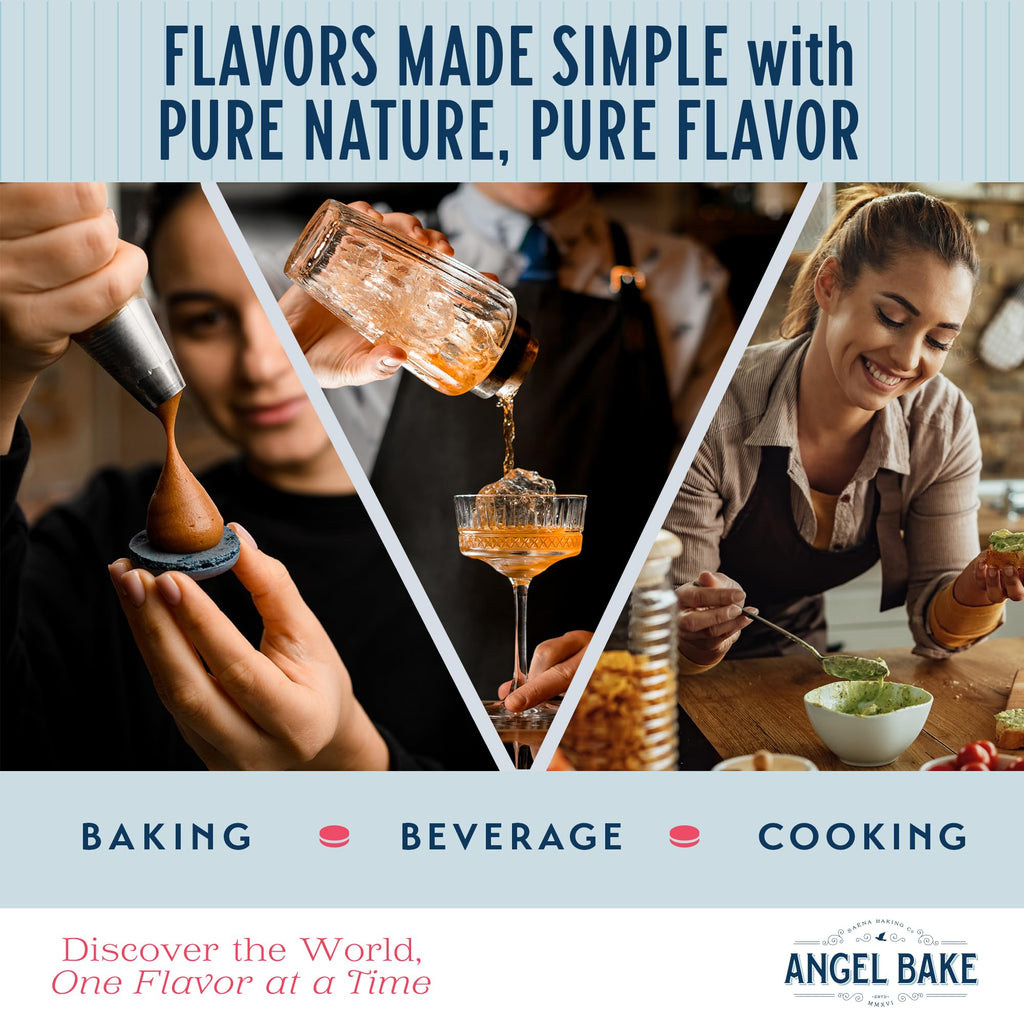 Pure Valencia Orange Extract 5X for Baking and Mixology - Culinary Aromatics, Kosher, Keto Friendly, Vegan, Gluten-Free Flavorin