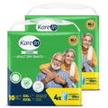 Karein Classic Adult Diaper Pant XxlXxxl Size, Waist (101165 Cm 4065), 20 Unit, Long Protection Hour, Unisex, Quick & Even A