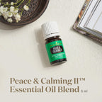 Young Living Peace & Calming II Essential Oil | 5ml | 100% Pure and Premium-Grade | Diffuser-Friendly | Comforting, Fresh Citrus