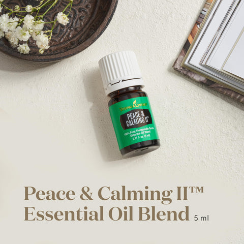 Young Living Peace & Calming II Essential Oil | 5ml | 100% Pure and Premium-Grade | Diffuser-Friendly | Comforting, Fresh Citrus