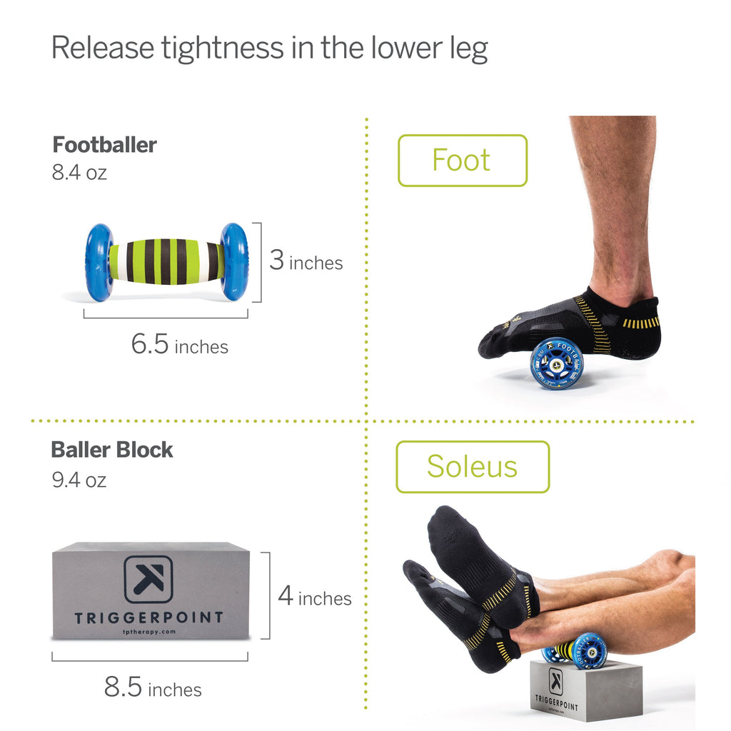 TRIGGERPOINT PERFORMANCE THERAPY Collection for Total Body Deep Tissue Self-Massage (6 Piece)