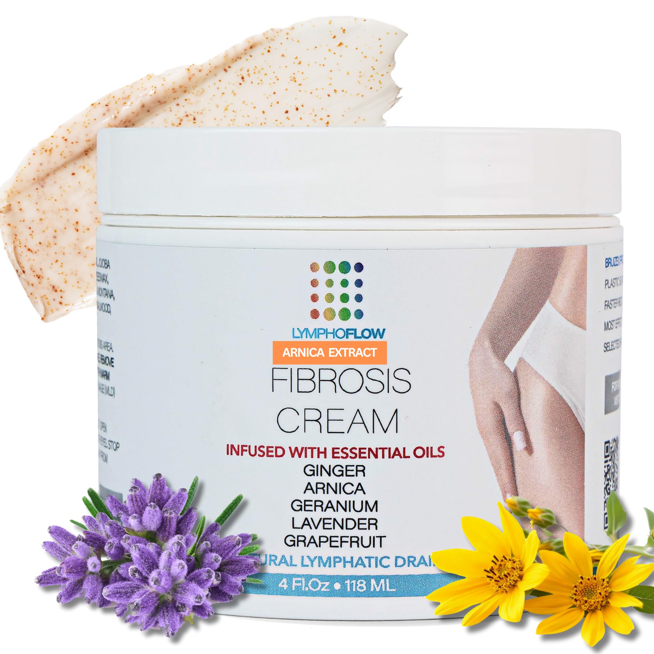 Fibrosis Care Cream After Liposuction and BBL I Use with Lymphatic Drainage Massage After 360 lipo, Brazilian Butt Lift, Tummy T