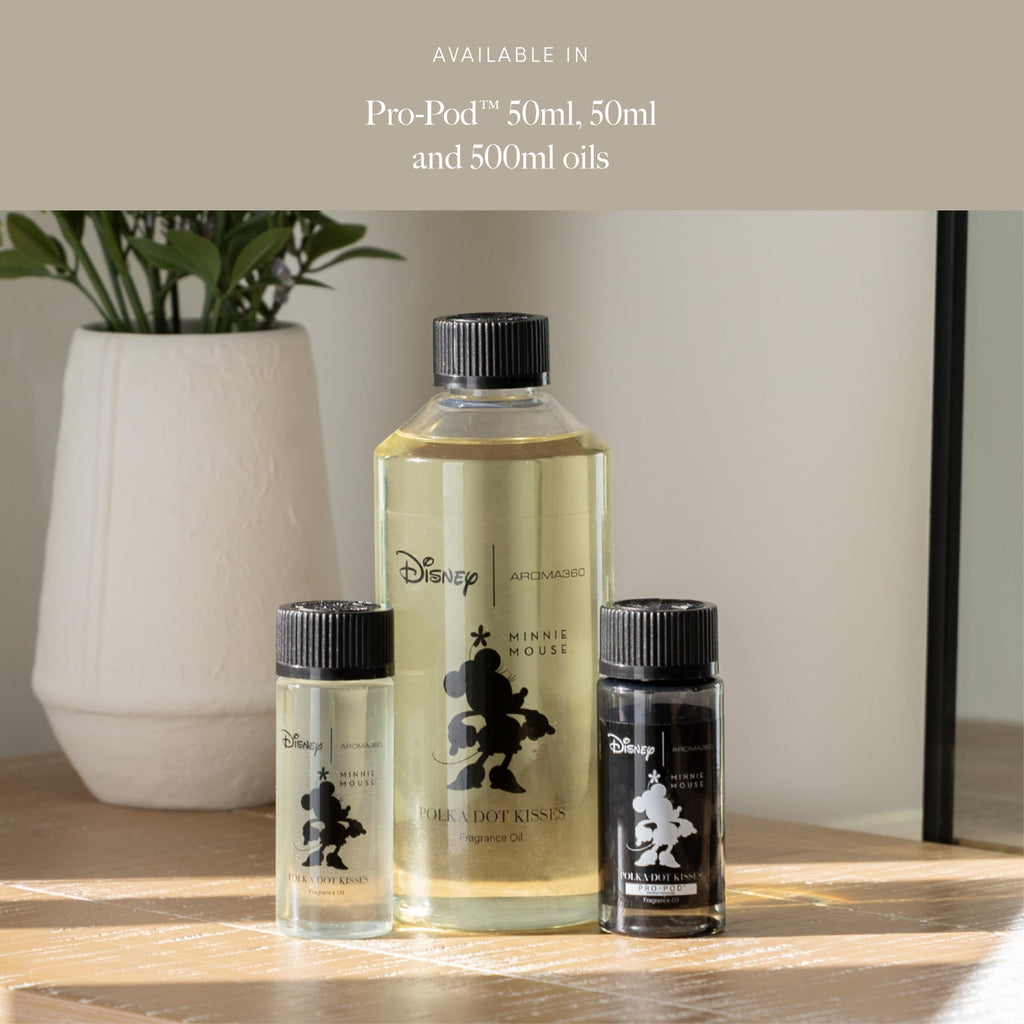 Aroma360 | Disney Polka Dot Kisses | Essential Oil in for All Seasons | 16.9 Fl Oz