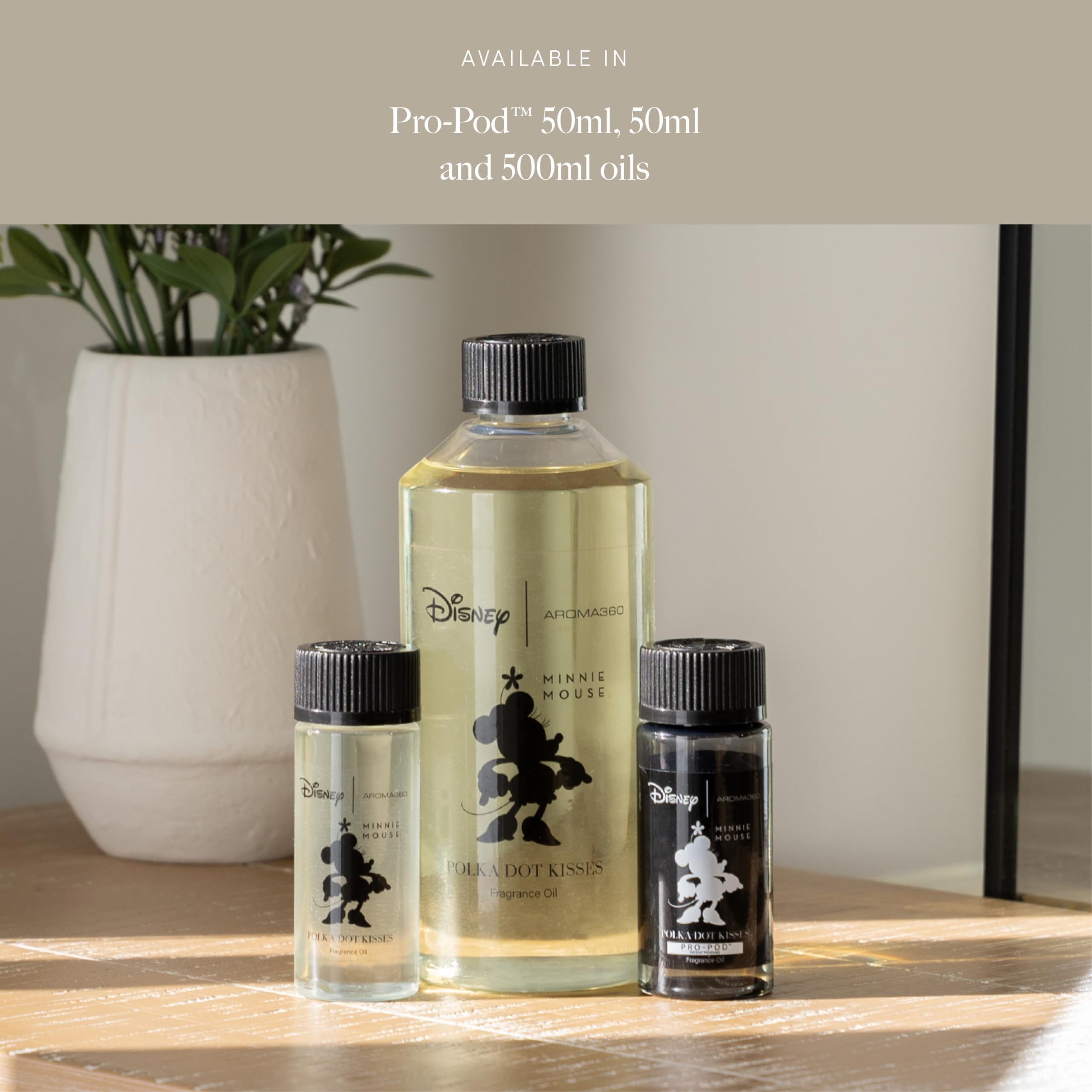 Aroma360 | Disney | Polka Dot Kisses Pro-Pod Fragrance Oil Blend | Minnie Mouse | Works Exclusively with Aroma360 Wireless Pro D